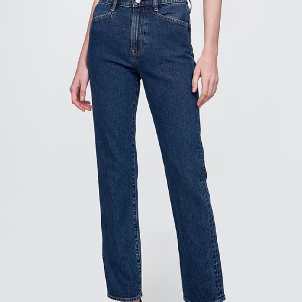 GAP High Rise 90s Straight Jeans